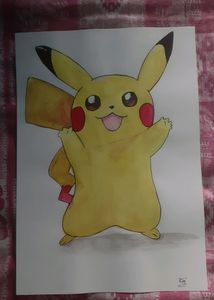 SNOW WHITE,PIKACHU,BOHO PAINTING AND MADHUBANI PAINTING