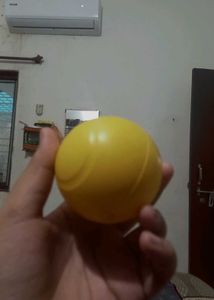 Yellow Toy Ball