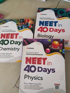 NEET Exam Prep Books - Arihant 40 Days Series