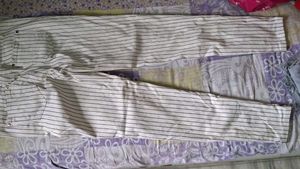Striped Casual Pants