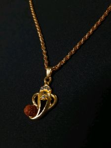 Gold Plated Chain With Ganesha Pendant