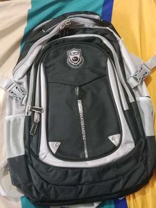 Black & Gray Sports Backpack