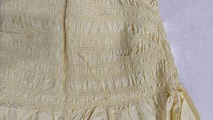 strappy smocked yellow h&amp;m preloved dress