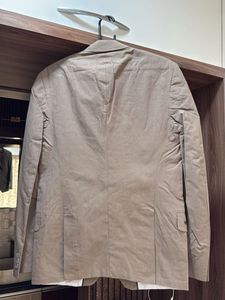Louis Philippe Beige Blazer