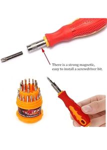 Screwdriver With 31 Attachments