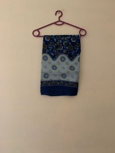 Blue Medallion Kurta Suit Set