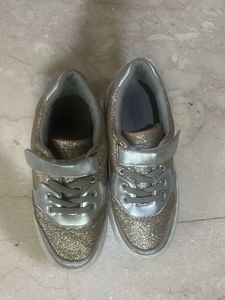 Branded Golden Silver Party wear Shoes