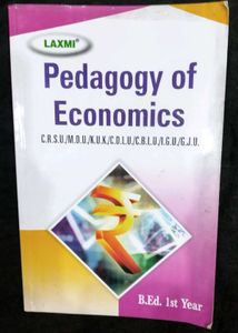 Pedagogy Of Economics (B.Ed Book)