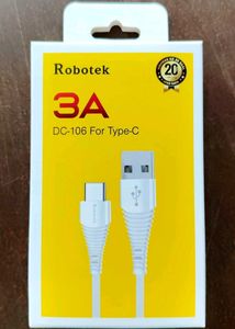 Robotek  3A Fast Charging Type-C Data Cable