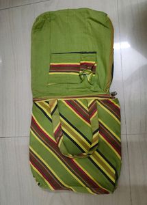 Striped Tote Bag