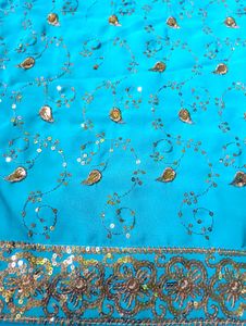 Heavy Work Saree