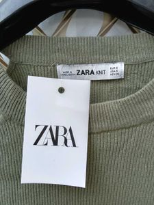 New With Tag Zara Trendy Crop Wool