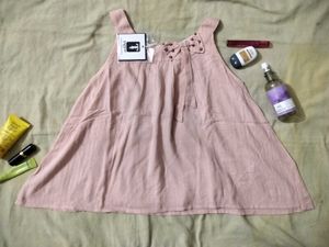 Blush Pink Sleeveless Top
