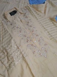 Elegant Embroidered Kurta Set
