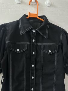 Myntra Balck Business Formal co-ord