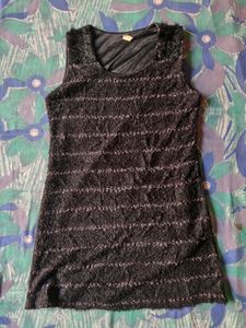 Black Women's Shimmer Dress