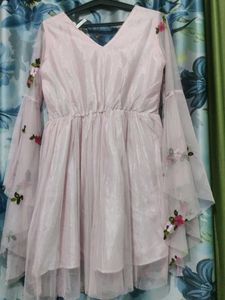 Floral Embroidered Dress