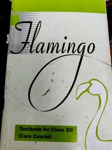 FLAMINGO TEXTBOOK CLASS 12 Core Course