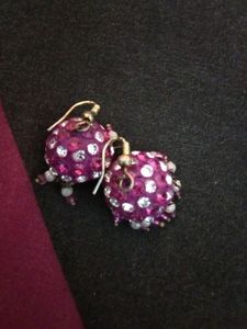 Pretty Cute Pink Color Earrings Rarely Wore