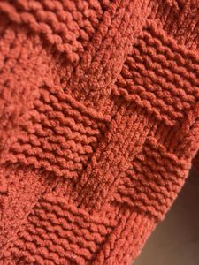 Vero Moda Orange Knit Sweater