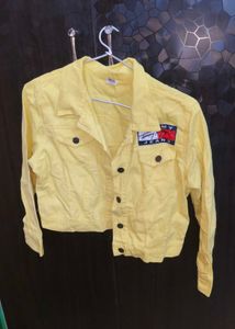 Yellow Denim Jacket