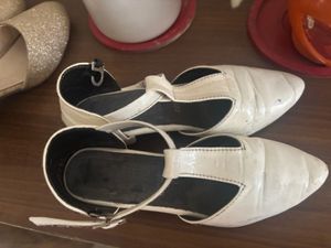 Girls combo heel shoes