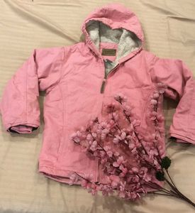 Pink Hooded Jacket