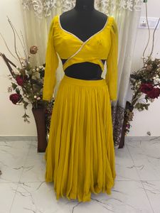 Yellow Lehenga Choli Set