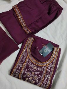 Completely New Kurta Dupatta Pant 3pc