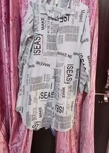 Long Shirt Style Kurta Top