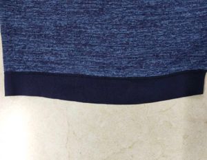 Stylish Blue V-Neck Pullover