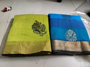 Combo Of 2 New Unused Beautiful Saree