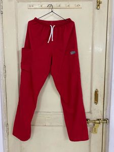 Red Casual Pants