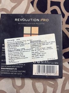 Revolution Pro Highlighter Palette
