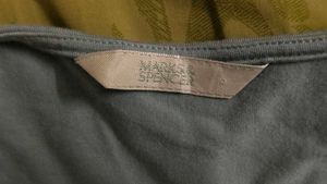 MARKS AND SPENCER aqua blue top