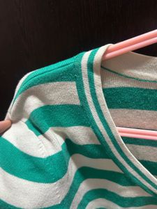 Striped Knit Sweater