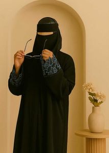 Basic Abhaya Daily Wear Bhurqa Ethinic Gown Balck