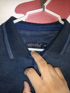 Borgoforte Blue  T-shirt For men