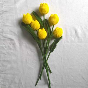 Tulip Crochet Valentine's Day Bouquet