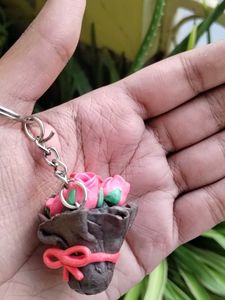 Floral Keychain