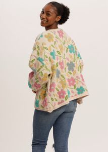 Flower Power LOOSE Fit Cardigan