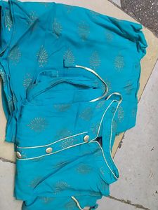 Kurti With Plazzo Pant