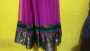 Magenta Pink Women&#39;s Anarkali