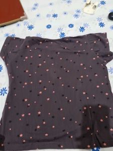Intouche Star Themed Nightsuit For Women