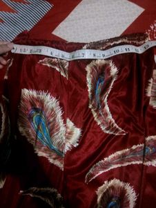 Red Satin Nightsuit For Woman