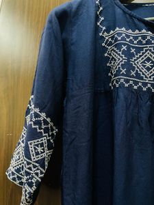 ✨ Stylish Navy Blue Tunic Top ✨