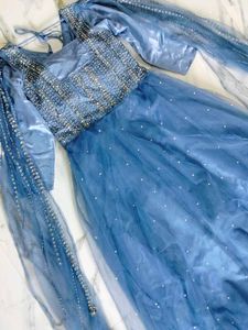 Wedding Gown Engagement Party Wear Festive