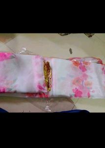 Floral Organza Saree