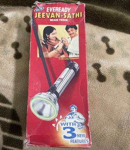 Vintage Eveready Jeevan-Sathi Brass Torch (2006)