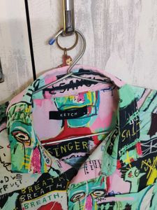 Ketch Graphic Print Shirt